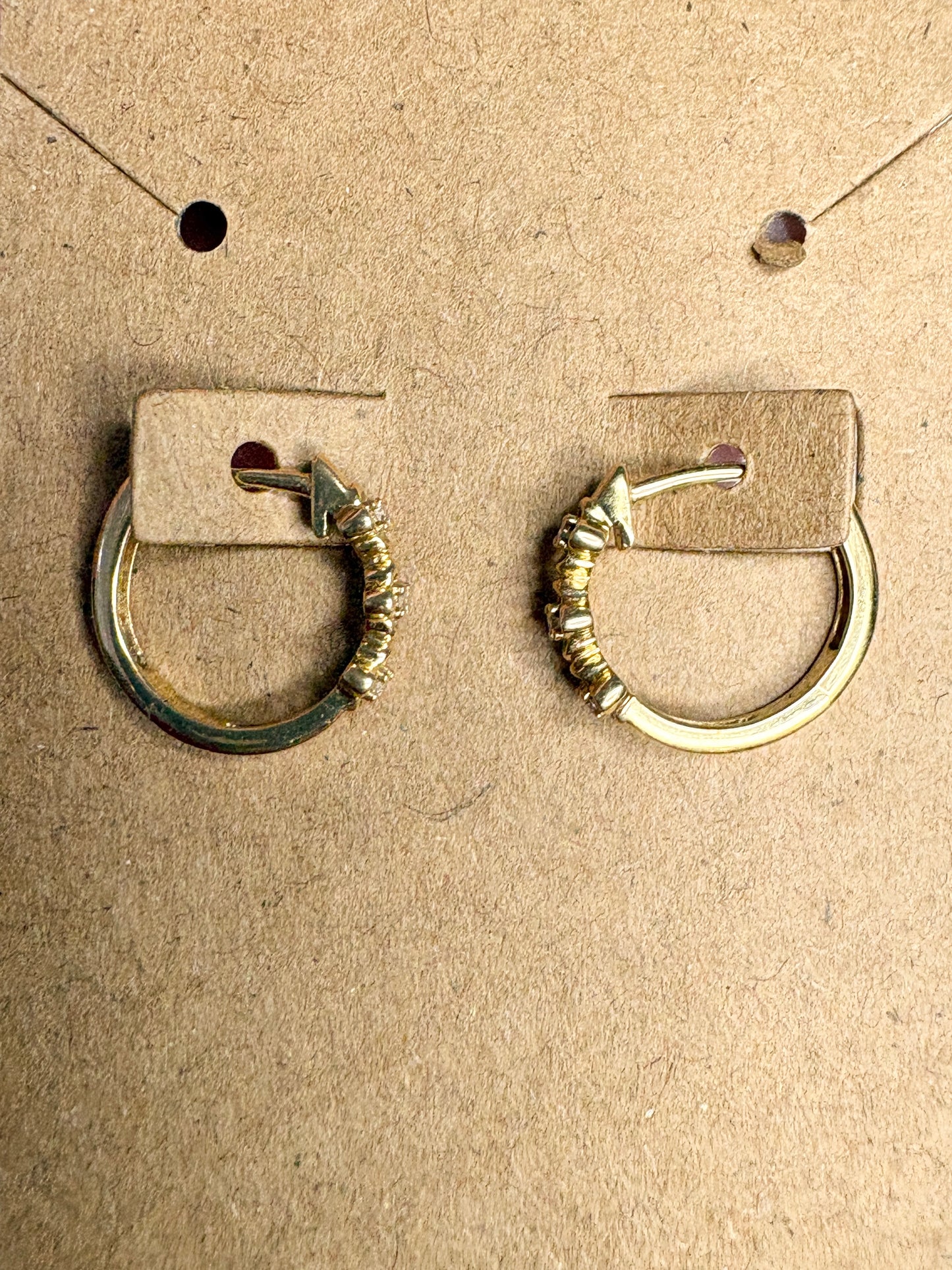 Bony Levy Mykonos Diamond Flower Hoop Earrings Solid 18k Gold