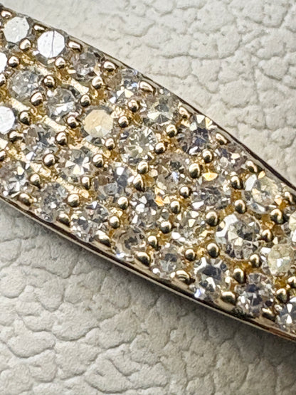 Micro Pave Natural Diamond Ring by Mejuri size 6