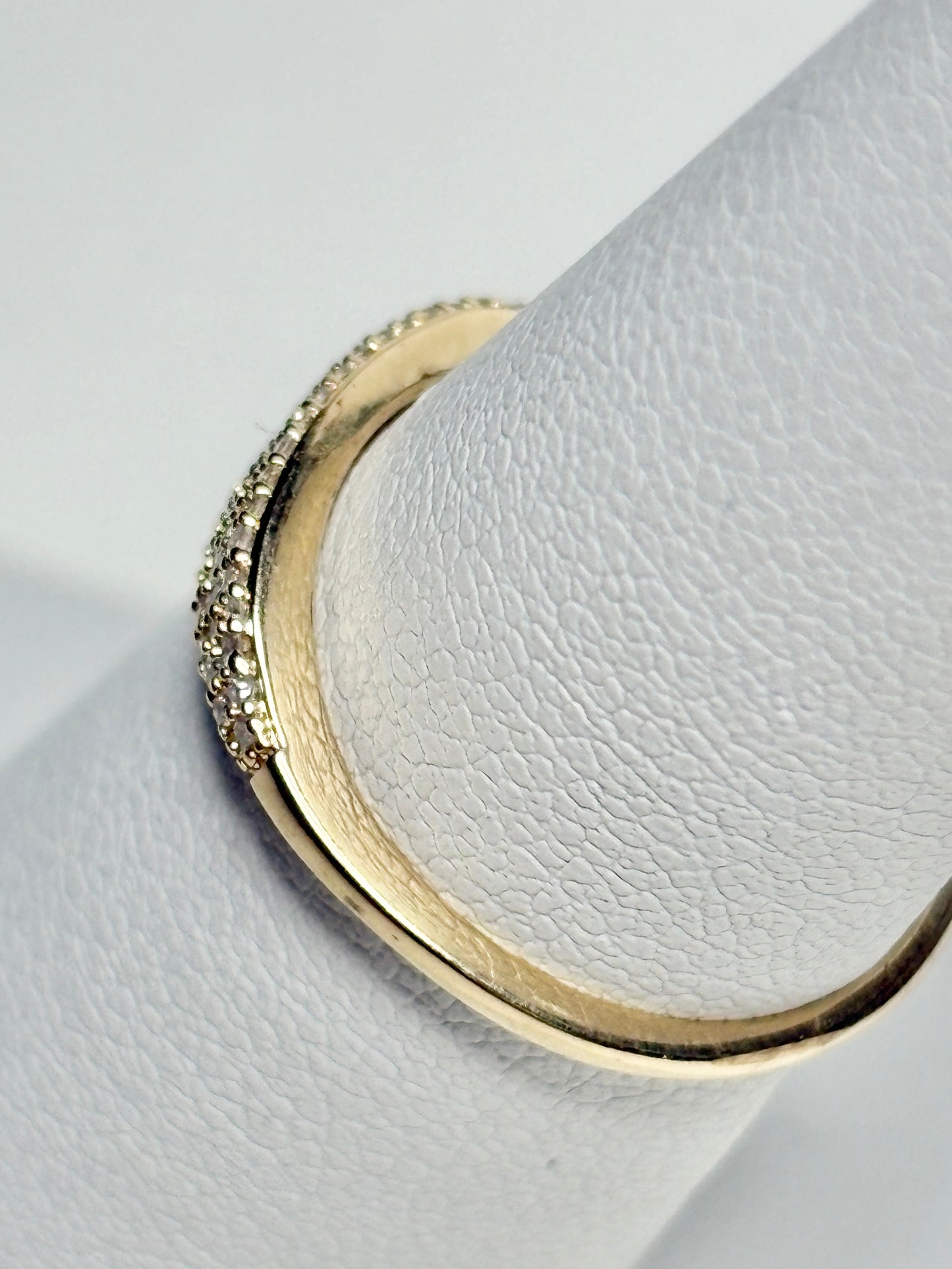 Micro Pave Natural Diamond Ring by Mejuri size 6