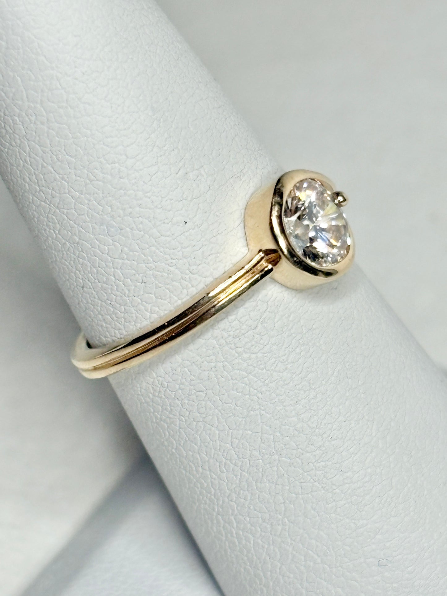 Pandora Infinite Solid 14k .75ct Lab Grown Ring size 54 or 7