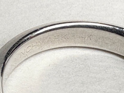 Natural Diamond Anniversary Band Ring by Benchmark Solid 14k gold size 7 - New Life Jewelry