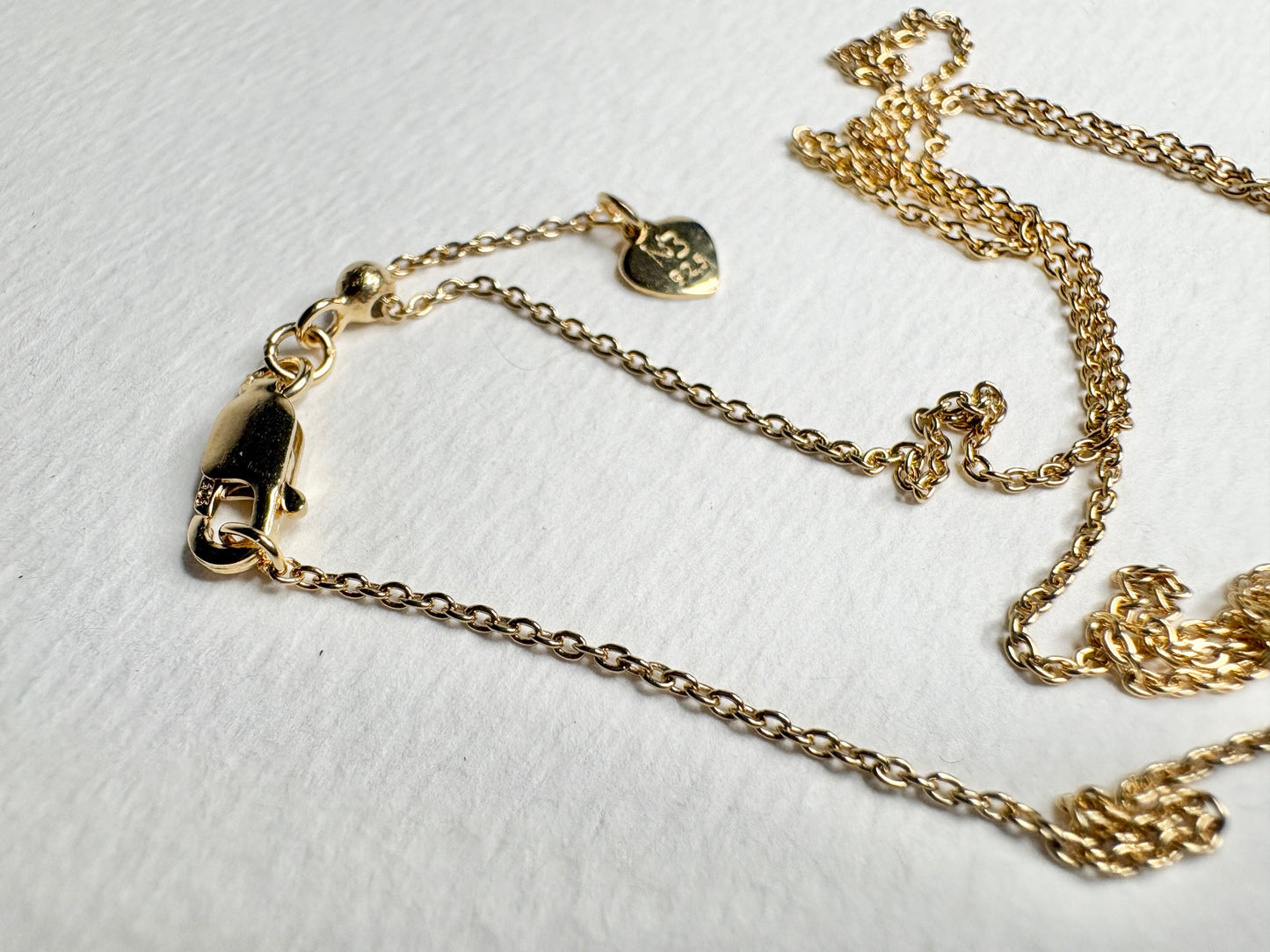 Nicole Barr 18k over Sterling Silver Vermeil Adjustable Chain 20"