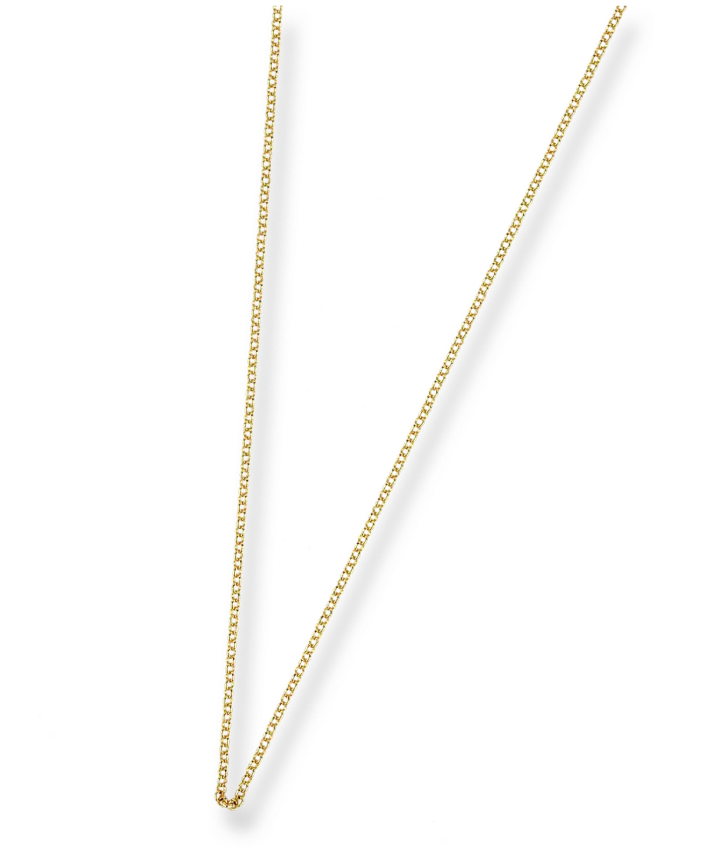 18K Rolo Chain to fit smaller pendants.