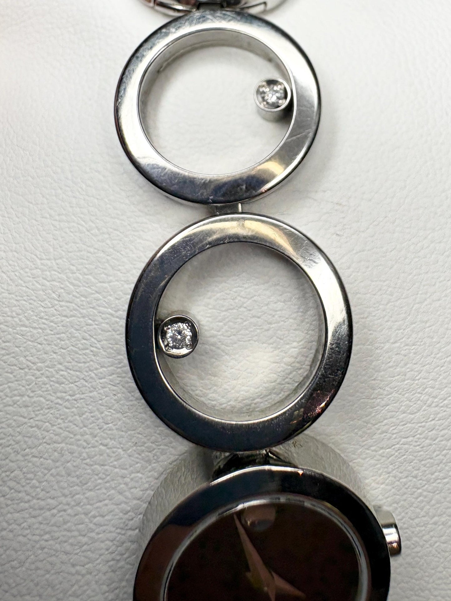 Ladies Movado Ono Wristwatch with Museum Dial and Natural Diamond Bracelet 8" - NewLifeJewelryVault