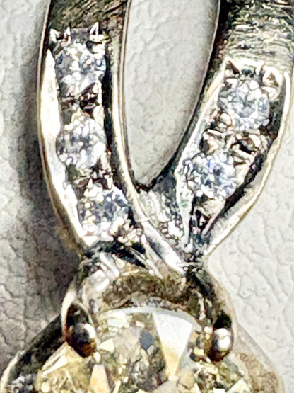 Old Mine Cut Cape Diamond White Diamond Accents 18k White Gold Band Ring .71ctw size 6.25 - NewLifeJewelryVault