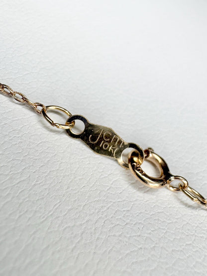Black Hills Gold 3 Leaf Pendant Necklace Solid 10k Gold 19" - NewLifeJewelryVault