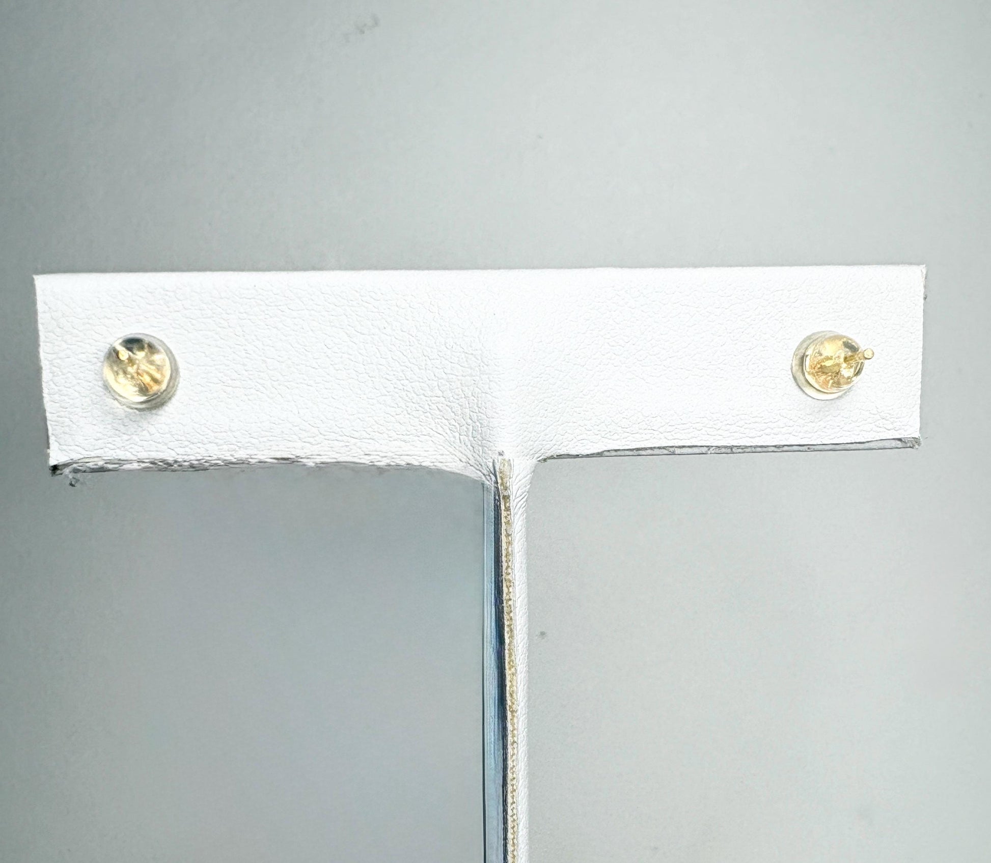 Solid Gold Nugget Stud Earrings Solid 14k Backs - NewLifeJewelryVault