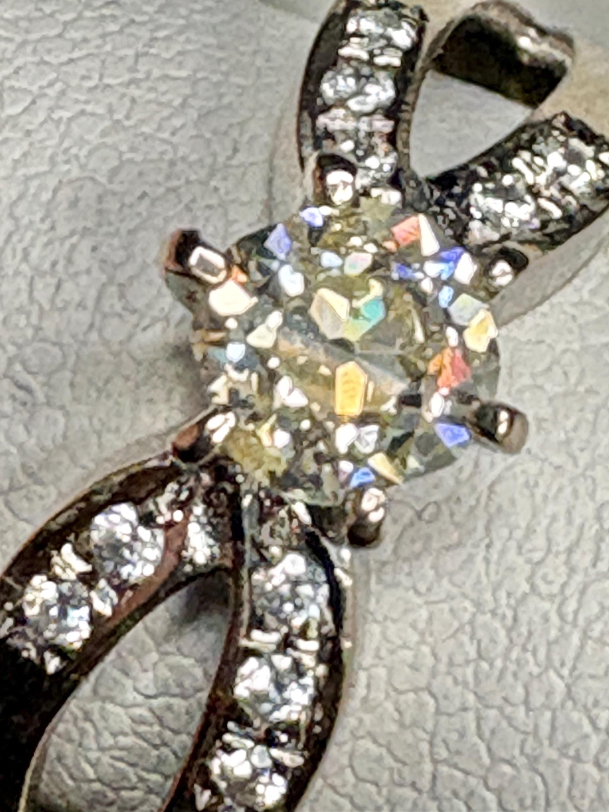 Old Mine Cut Cape Diamond White Diamond Accents 18k White Gold Band Ring .71ctw size 6.25 - NewLifeJewelryVault
