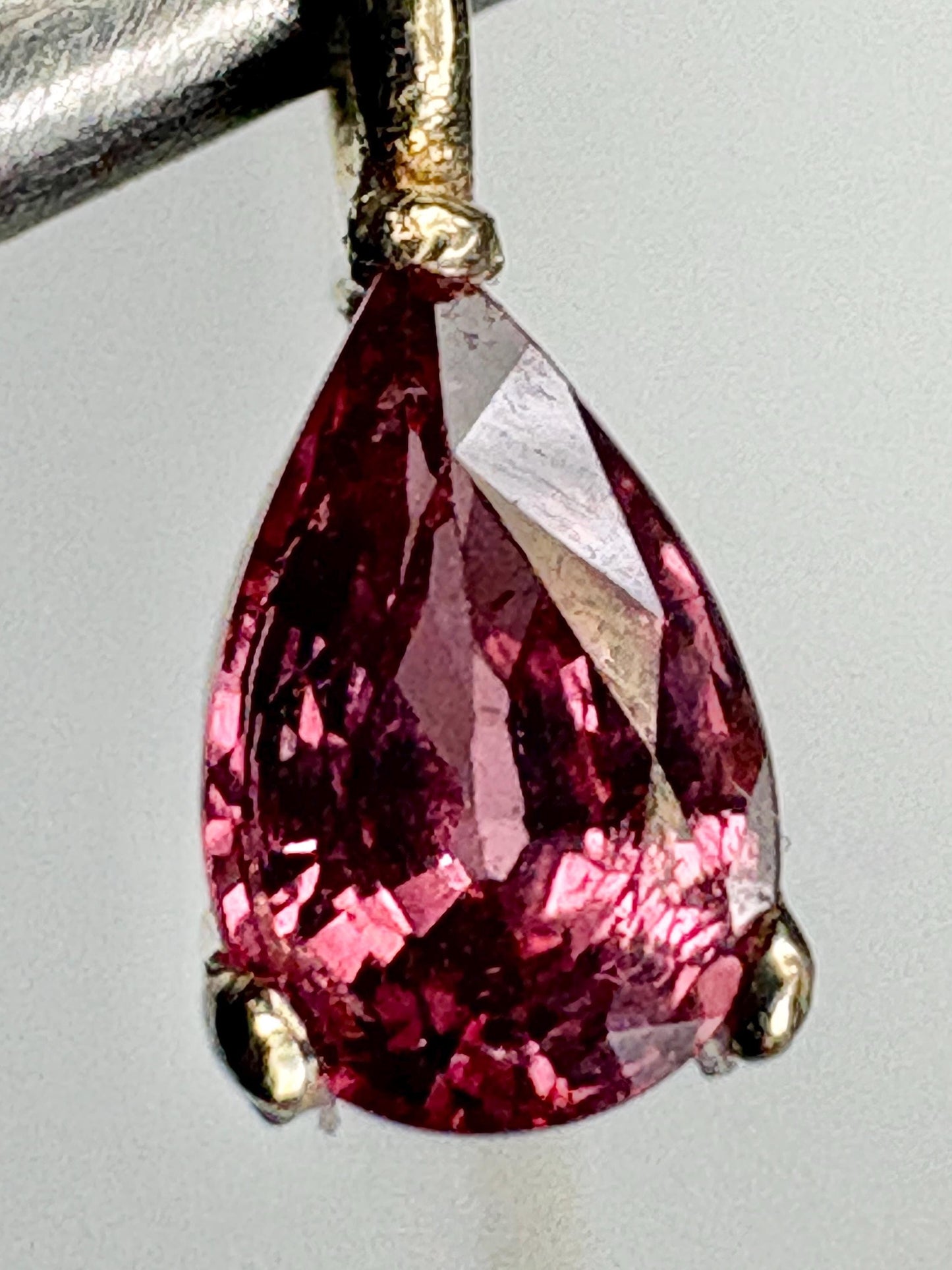 Natural Sri Lankan Padparadcha Sapphire Dainty Necklace Adjustable 16-18" - NewLifeJewelryVault