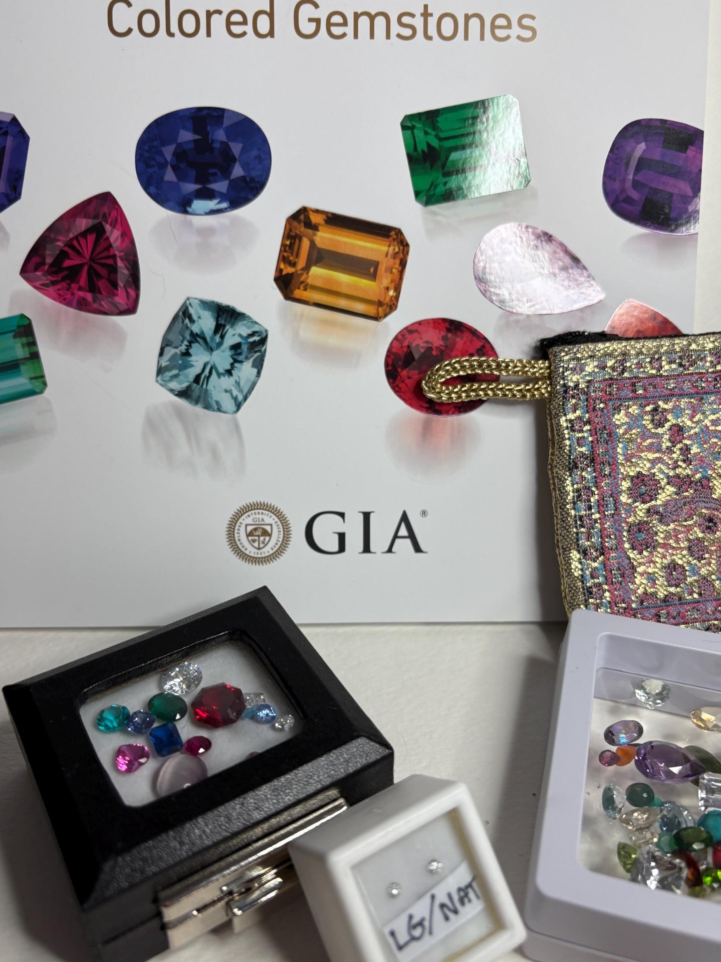 Mixed Natural and Simulant Gemstone Collection with Book and More PLEASE READ - NewLifeJewelryVault