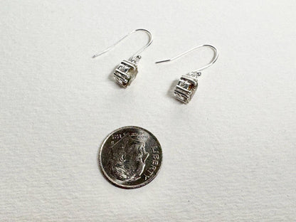 Oregon Sunstone Bi Color Dangle Drop Earrings Sterling Silver - NewLifeJewelryVault