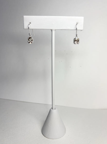 Oregon Sunstone Bi Color Dangle Drop Earrings Sterling Silver - NewLifeJewelryVault