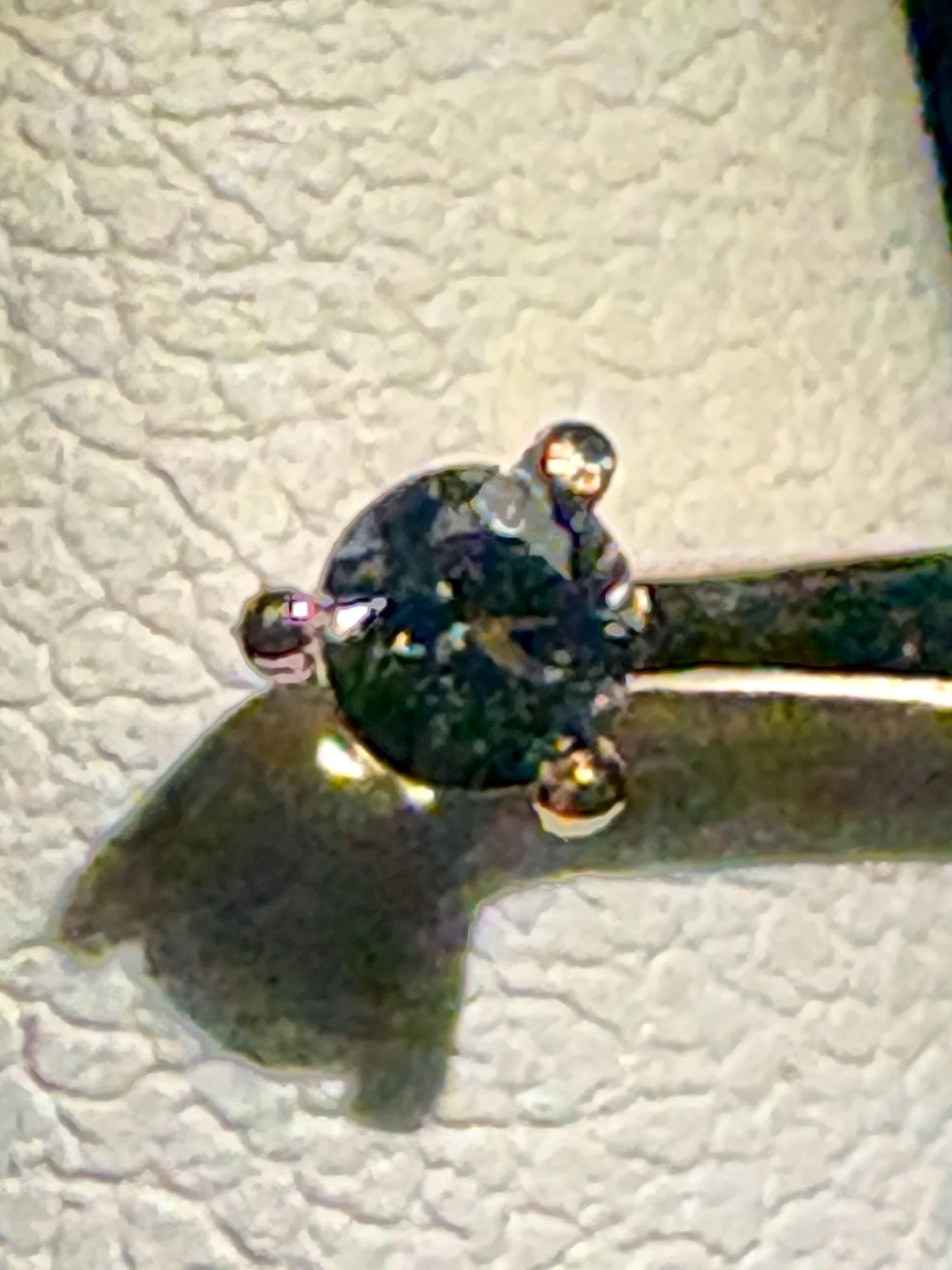 Madagascar Rainbow Moonstone and Color Change Garnet Open Ring 10k Rose Gold size 6.75 - NewLifeJewelryVault