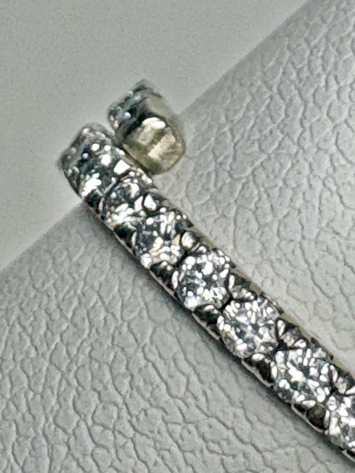 Natural Diamond Bypass Ring Solid 14k White Gold .40ctw size 4 - NewLifeJewelryVault