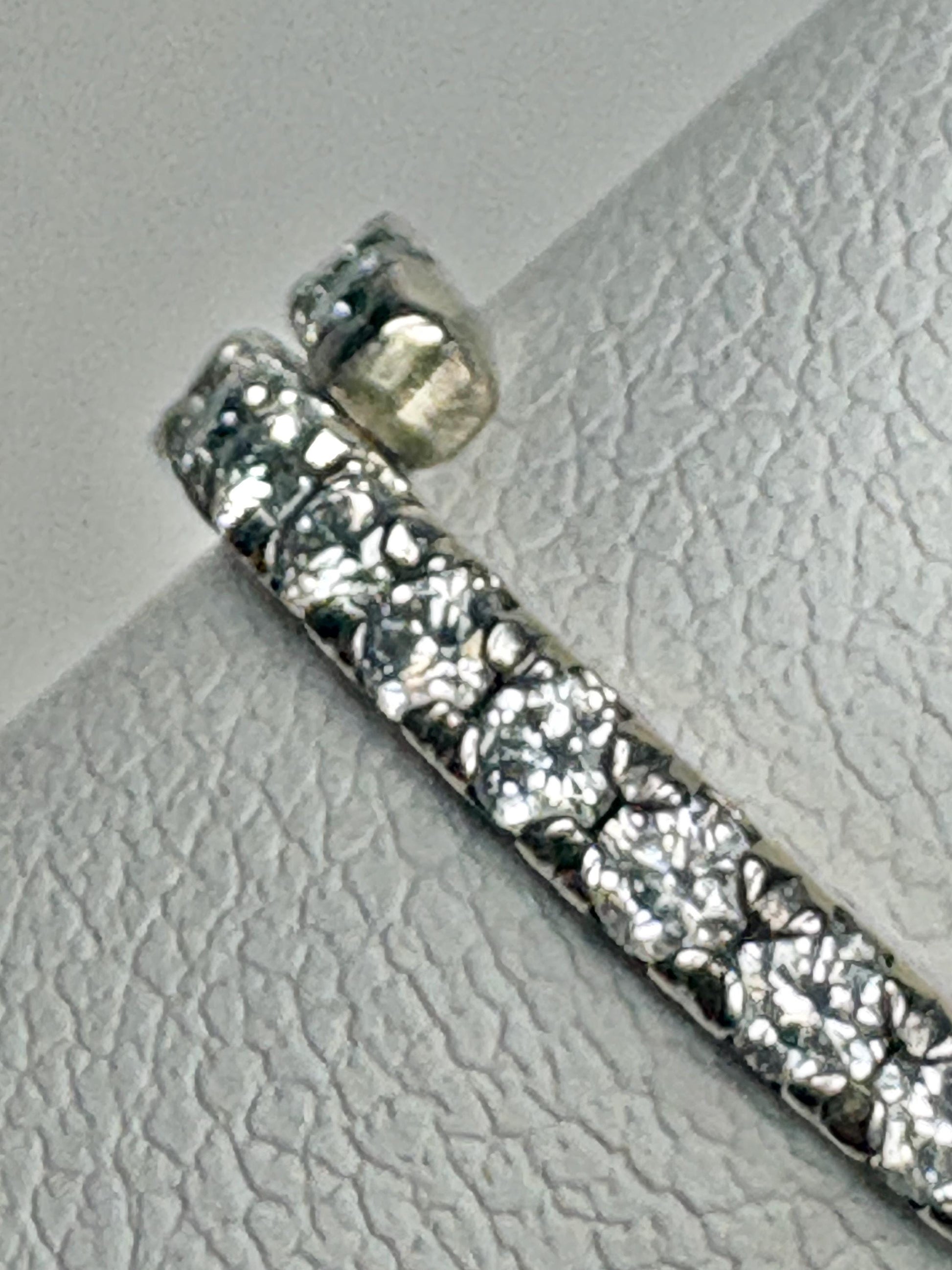 Natural Diamond Bypass Ring Solid 14k White Gold .40ctw size 4 - NewLifeJewelryVault