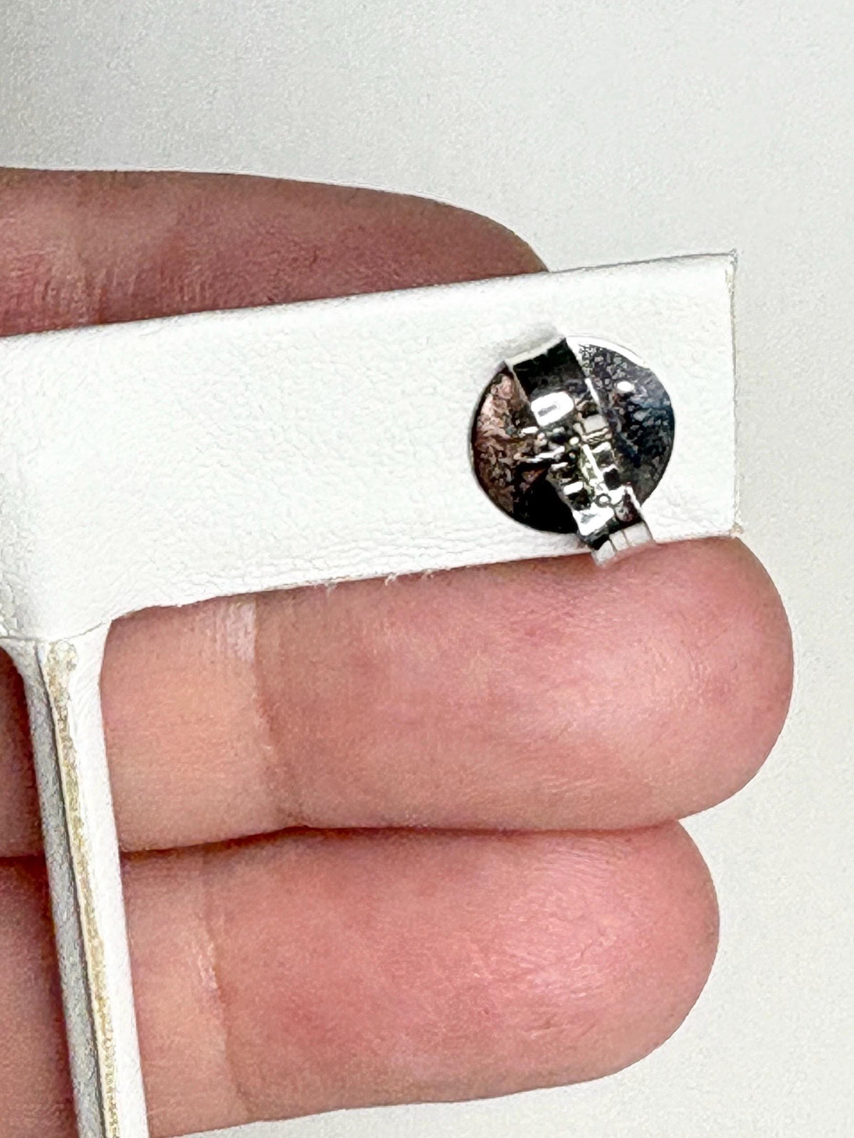 2ctw Moissanite Stud Earrings Sterling Silver 6.5mm - NewLifeJewelryVault