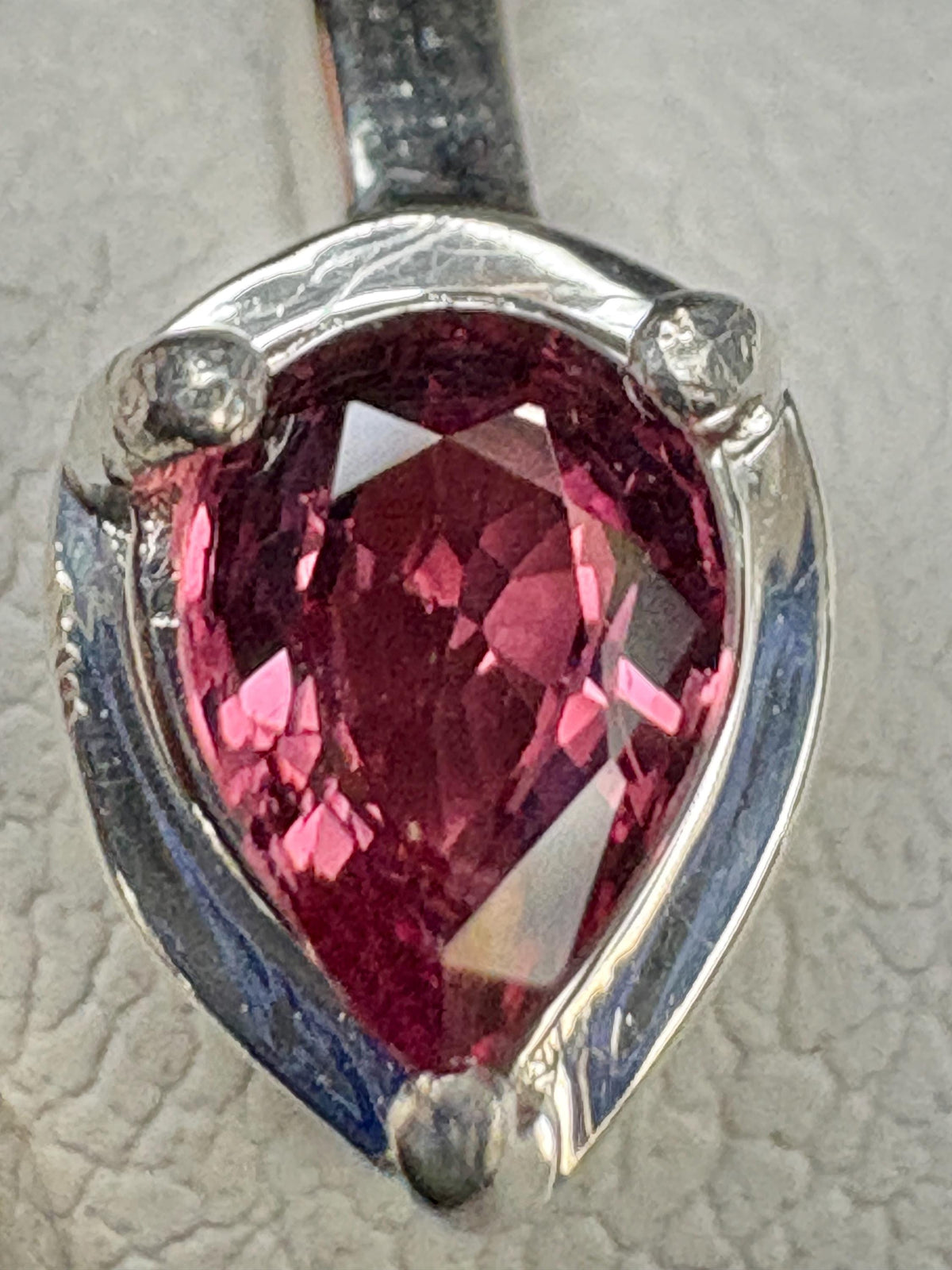 Padparadcha colored Pink and Blue Sapphire Open Band Ring Sterling Silver size 7 - NewLifeJewelryVault